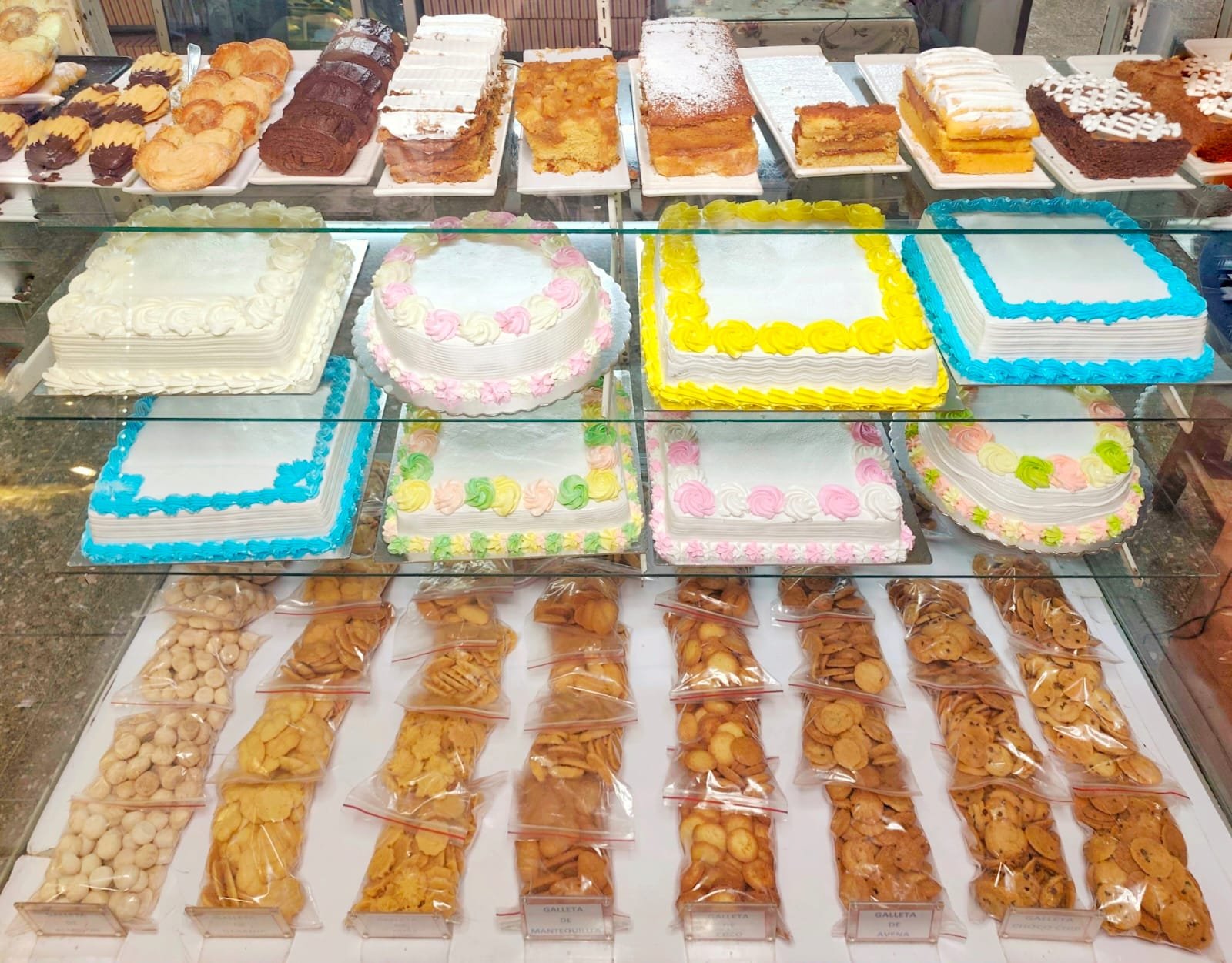 Variedad de Tortas, Galletas